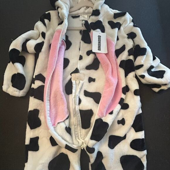 Halloween Baby Cow Costume Onesie Romper Toddler Size 110 *NEW* - Picture 5 of 16